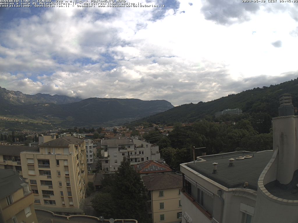 immagine della webcam nei dintorni di Riva del Garda: webcam Rovereto
